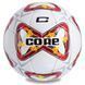 Мяч футбольный CORE PREMIER CR-046 №5 PU белый-красный