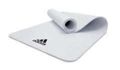 Коврик для йоги Adidas Yoga Mat белый Уни 176 х 61 х 0,8 см