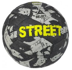 Мяч футбольный Select STREET v22 черный, серый Ун