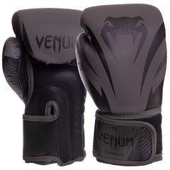 Перчатки боксерские кожаные VENUM IMPACT VN03284-114 10-14 унций черный