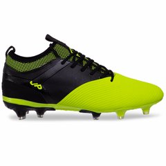 Бутси футбольне взуття підліткове OWAXX JP03-BA-3 BLACK/LIME розмір 37-41 (верх-PU, підошва-RB, чорний-салатовий)