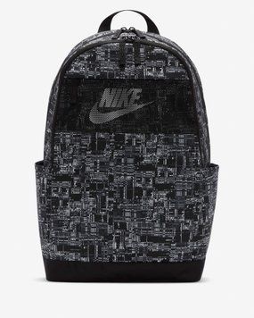 Рюкзак спортивный Nike NK ELMNTL BKPK-AOP черный Уни 48 х 30 х 15см