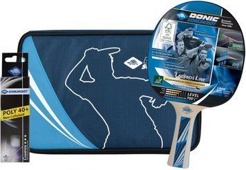 Набор для настольного тенниса Donic Legends 700 FSC (1 ракетка+чехол+3 мяча)
