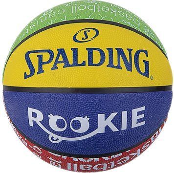 Мяч баскетбольный Spalding Rookie GEAR мультиколор Уни 5