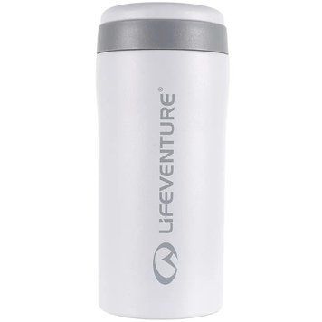 Lifeventure кухоль Thermal Mug light grey matt