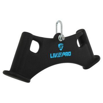 Рукоятка для тяги вниз LiveUp LP8324 чорний
