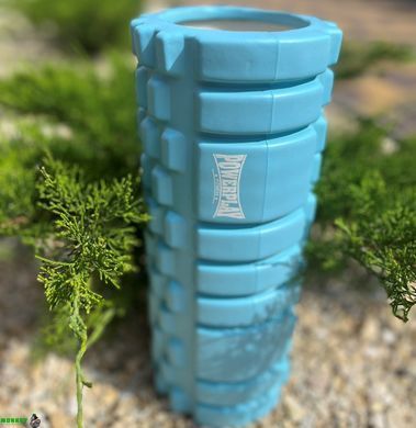 Массажный ролик (роллер) PowerPlay 4025 Massage Roller Синий (33x14см.)