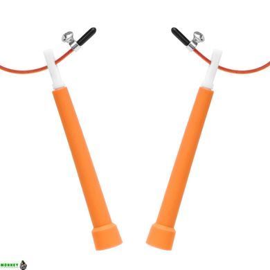 Скакалка скоростная для кроссфита Cornix Speed Rope Basic XR-0166 Orange