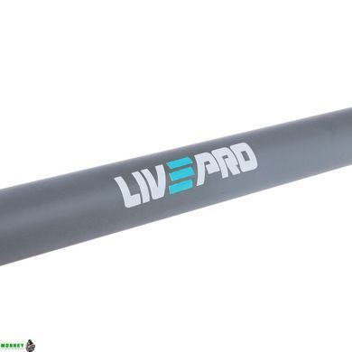 Штанга для фитнеса (фитнес памп) LiveUp LP8031 длина-1,4м 25мм 20кг разноцветный