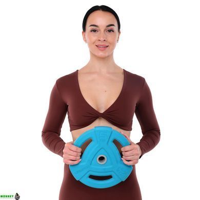 Штанга для фитнеса (фитнес памп) LiveUp LP8031 длина-1,4м 25мм 20кг разноцветный