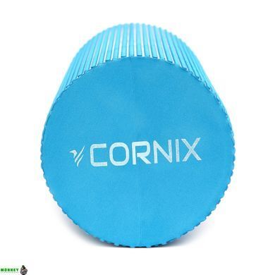 Масажний ролик Cornix EVA+ 45 x 15 см (валик, роллер) XR-0306 Blue