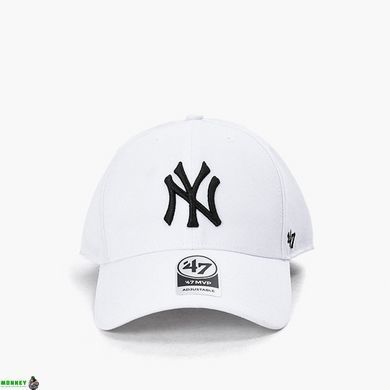 Кепка MVP 47 Brand DP NEW YORK YANKEES белый серый Уни OSFA