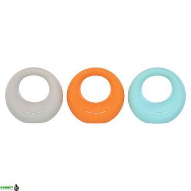 Гиря з TPR покриттям Star Moon SP-Sport SC-80145-10LB Сірий вага 4,5 кг