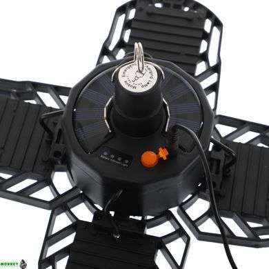 Фонарь кемпинговый светодиодный переносной X-BALOG XF-702-COB (пластик, р-р 22,5х22,5см, черный)