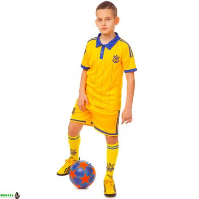 Форма футбольна дитяча SP-Sport УКРАЇНА Sport CO-3900-UKR-14 XS-XL кольори в асортименті