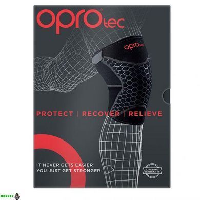 Наколенник спортивный OPROtec Knee Support with Closed Patella L Black (TEC5730-LG)