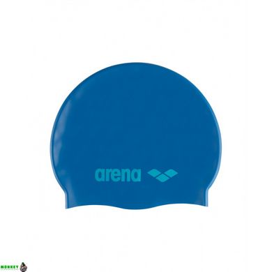 Шапка для плавания Arena CLASSIC SILICONE голубой Уни OSFM