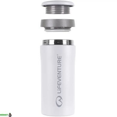 Lifeventure кружка Thermal Mug light grey matt