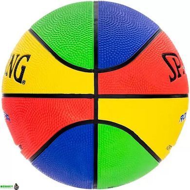 Мяч баскетбольный Spalding Rookie GEAR мультиколор Уни 5