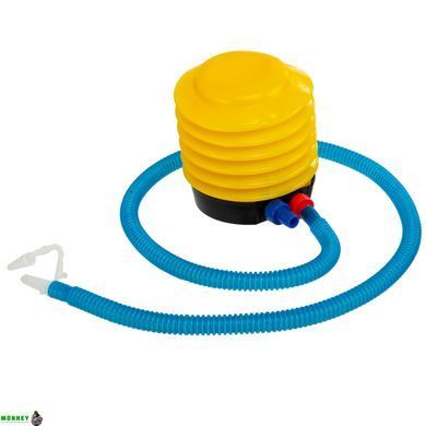 Півсфера для фітнесу з еспандерами BOSU Zelart BS-8226 чорний помаранчевий