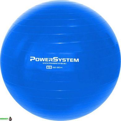 Мяч для фитнеса и гимнастики Power System PS-4012 65 cm Blue