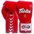 Перчатки боксерские кожаные на шнуровке FAIRTEX BGL6 Красный 12 унции (р-р 10-16oz,)