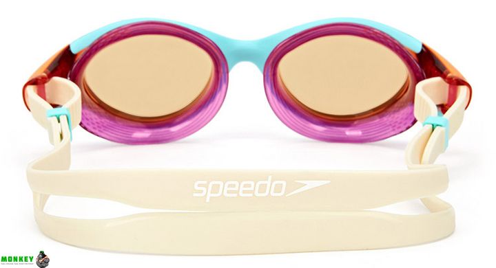 Окуляри для плавання Speedo BIOFUSE 2.0 GOG AF синій, помаранчевий Уні OSFM