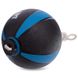 М'яч медичний Tornado Ball Zelart FI-5709-2 2кг чорний-червоний
