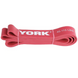 Резинка для фітнесу York 25-50 кг - 2080x45x4,5 мм, червоний