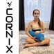 Масажний ролик Cornix EVA+ 45 x 15 см (валик, роллер) XR-0306 Blue