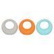 Гиря з TPR покриттям Star Moon SP-Sport SC-80145-10LB Сірий вага 4,5 кг