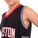 Форма баскетбольная подростковая NB-Sport NBA HOUSTON 13 BA-0968 M-2XL черный-красный