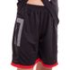 Форма баскетбольна підліткова NB-Sport NBA HOUSTON 13 BA-0968 M-2XL чорний-червоний