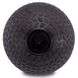 Мяч набивной слэмбол для кроссфита рифленый Zelart SLAM BALL FI-7474-9 9кг черный
