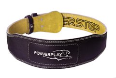 Пояс для важкої атлетики PowerPlay 5085 Чорно-Жовтий XS
