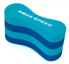 Колобашка для плавания Aqua Speed ​​4 LAYERS PULLBUOY 5640 синий Уни 23,5x8,5x13cм арт 160
