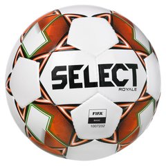 Футбольный мяч Select Royale FIFA Basic v22 бело-оранжевый Уни 5