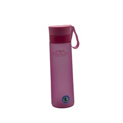 Пляшка для води CASNO 700 мл KXN-1156 Рожева