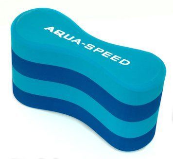Колобашка для плавання Aqua Speed ​​4 LAYERS PULLBUOY 5640 синій Уні 23,5x8,5x13cм арт 160