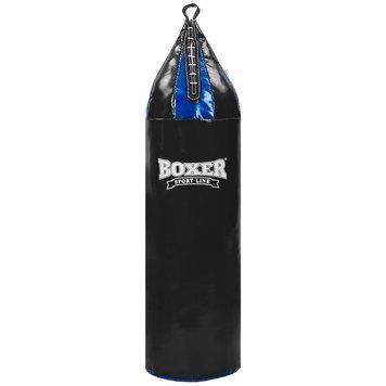 Мішок боксерський Шоломоподібний Великий шолом BOXER 1006-01 Чорний-синій висота 95см