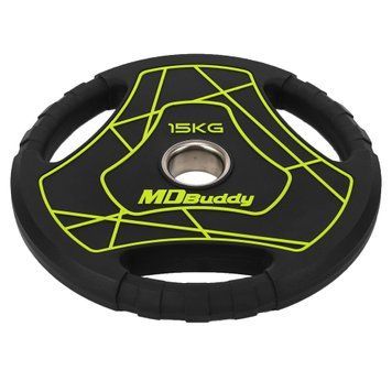 Млинці (диски) поліуретанові MD Buddy TA-9647-15 51мм 15кг чорний