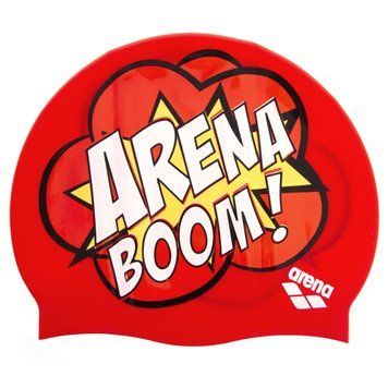 Шапочка для плавання ARENA PRINT 2CAP AR-1E368-46 чорний