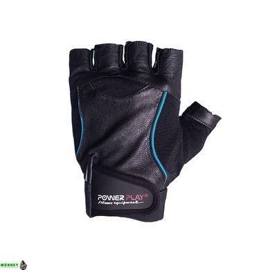 Перчатки для фитнеса и тяжелой атлетики PowerPlay 2128 черные M
