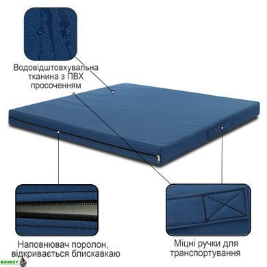 Мат спортивний Тент Zelart C-3540 Зелений