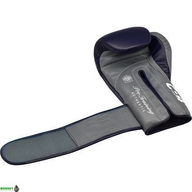 Рукавички боксерські RDX Leather Pro C4 Blue 14 ун.
