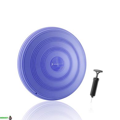Балансувальна подушка-диск 4yourhealth MED+ 34 см (1078) фіолетова