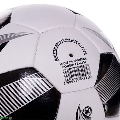 Мяч футбольный HYBRID BALLONSTAR FB-3132 №5 PU бFB-3132 Белый-синий