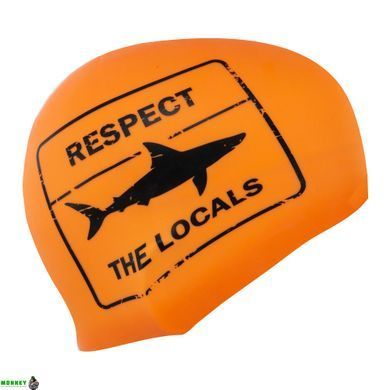 Шапочка для плавання MadWave RESPECT reversible M055024 Чорно-білий
