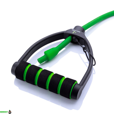 Эспандер трубчатый с ручками регулируемый по длинне Way4you Нагрузка 6-9кг. Зеленый (w40081)
