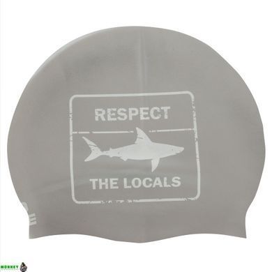 Шапочка для плавання MadWave RESPECT reversible M055024 Чорно-білий